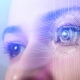 Interpretation of biometric device reading an eye